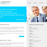 Peter Walker Partners – Website Design