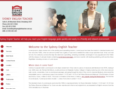 Sydney English Teacher