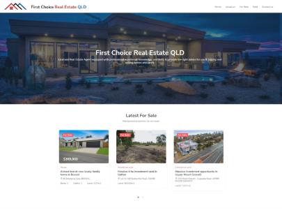 First Choice Real Estate QLD – WordPress theme